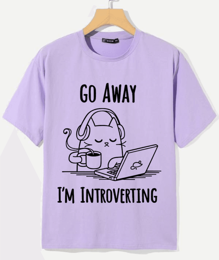 Go away I'm introverting